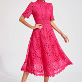 Lisandia Cut Out Midi Dress