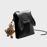 Magdaléna Sofistikovaná Kožené Mini Crossbody Městské