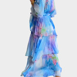 Karolína Elegantní Vestido Escote Profundo Romantický