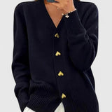 Věnceslava Nadčasový Cardigan de Punto Univerzální