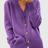 Věnceslava Nadčasový Cardigan de Punto Univerzální