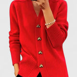 Věnceslava Nadčasový Cardigan de Punto Univerzální