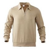 Tomáš – Polopullover s Zipem pro Muže