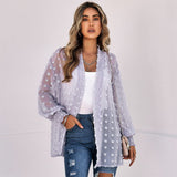Zelitha | Polka Dot Kimono Blouse