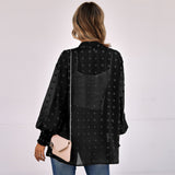 Zelitha | Polka Dot Kimono Blouse