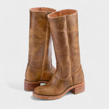 Eva Elegantní Botas de Montar Clásicas Elegantes Alta Línea
