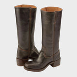 Eva Elegantní Botas de Montar Clásicas Elegantes Alta Línea