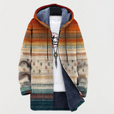 Magdaléna Elegantní Cardigan Pruhovaný Podzimní Styl