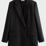 Věnceslava Elegantní Oversizeový Blazer Městský Střih