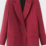 Anna Elegantní Oversized Blejzr Urbanistická Silueta