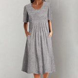 The Camille Mist™ | summer Stripe Midi