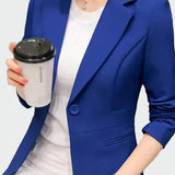 Magdaléna Nadčasová Dámský Blazer S Jedinýmknoflíkem