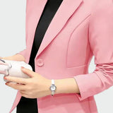 Kristýna Elegantní Chaqueta Pásovým Střihem Lichotivá