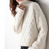 Cherry | Autumn Turtleneck Jumper