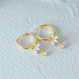 Virág Fülbevalók Zirconiával – Maude