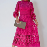 Charlotte - Romantic Elegant Midi Dress