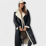 Sára Elegant Dlouhý Pletený Cardigan ProdyšnouTexturou