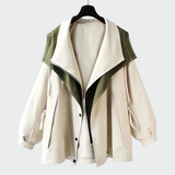 Lucie Elegantní Chaqueta Cortaviento Lehká Větrovka