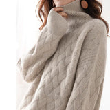 Cherry | Autumn Turtleneck Jumper