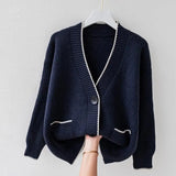 Jana Elegantní Chaleco Tejido Oversized Minimal Casual