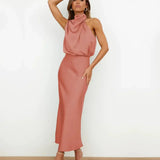 Solène High Waist Midi Dress