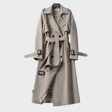 Veronika Elegantní Gabardina Nadčasová Městská Stylová