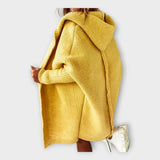 Marcela Elegantní Cardigan Con Capucha Minimalistický