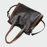 Karolína Elegantní Kožená Kabelka Ramenní Všestranná
