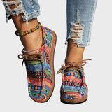 Magdaléna Elegantní Každodenní Boho Patchwork Botky