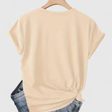 Ivanelle - Kényelmes póló rövid ujjakkal