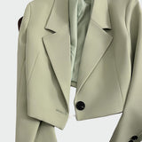 Magdaléna Elegantní Krátkého Blazer Moderní Detaily
