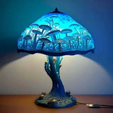 BLUEAURA | Modrá stolní lampa s mystickým nádechem