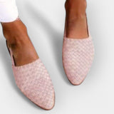 Kateřina Elegantní Šité Kožené Minimalistické Sandály