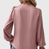 Anamarija | V-Neck Elegant Blouse