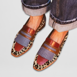 Lucie Sofistikovaná Mocasines Vintage Urbano Pohodlné