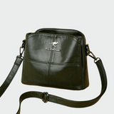 Alena Elegantní Kožené Crossbody Kabelka Minimalistická