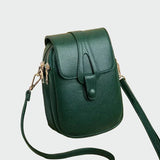 Lucie Elegant Kožená Crossbody Taška Minimalistická