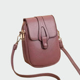Lucie Elegant Kožená Crossbody Taška Minimalistická