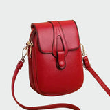 Lucie Elegant Kožená Crossbody Taška Minimalistická
