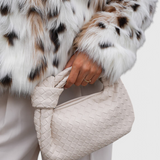 Sage | Malá pletená kabelka typu satchel