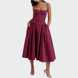 Magdaléna Okouzlující Vestido Maxi Společenské Šaty