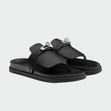 Eva Elegantní Kožené Minimalistické Sandály Pohodlné
